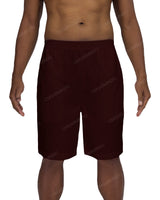 Relaxed Elastic Waist Shorts