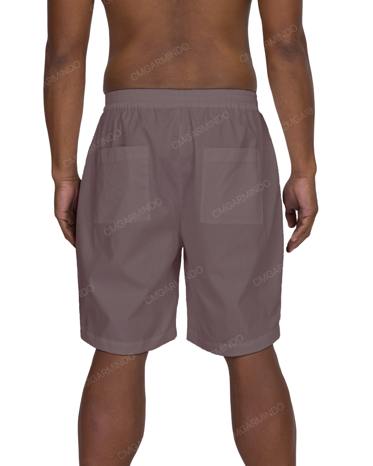 Relaxed Elastic Waist Shorts