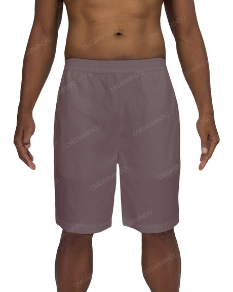 Relaxed Elastic Waist Shorts