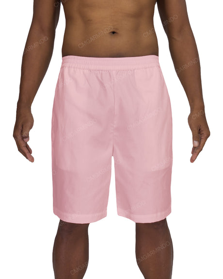 Relaxed Elastic Waist Shorts
