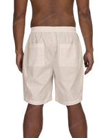Relaxed Elastic Waist Shorts