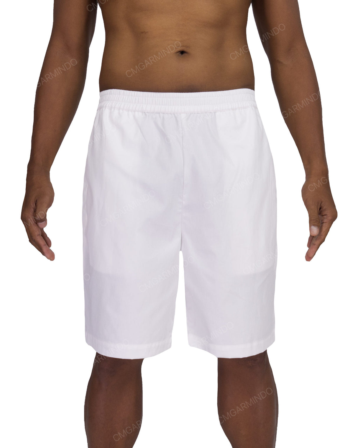 Relaxed Elastic Waist Shorts