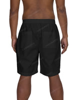 Relaxed Elastic Waist Shorts