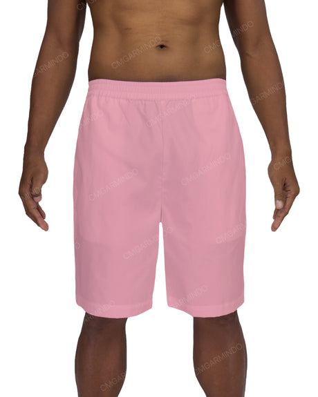 Relaxed Elastic Waist Shorts