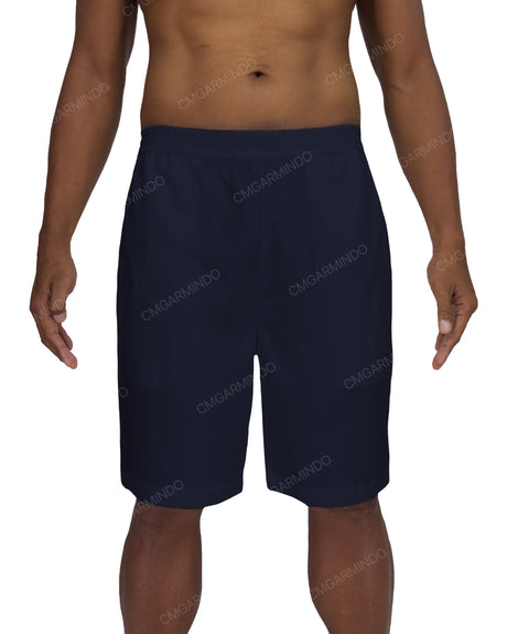 Relaxed Elastic Waist Shorts