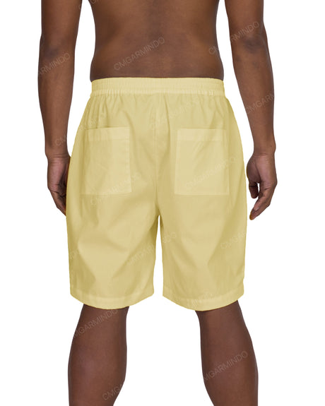 Relaxed Elastic Waist Shorts