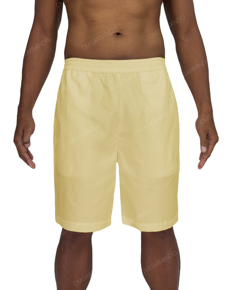 Relaxed Elastic Waist Shorts
