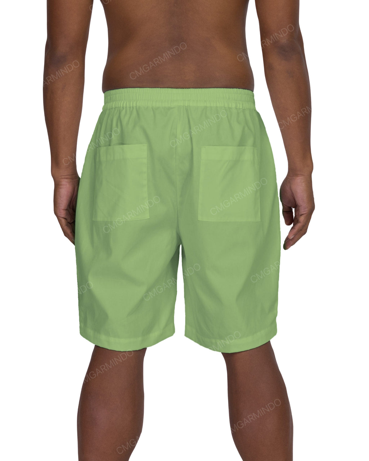 Relaxed Elastic Waist Shorts