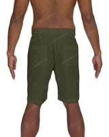 Slim Elastic Back Shorts