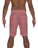 Slim Elastic Back Shorts