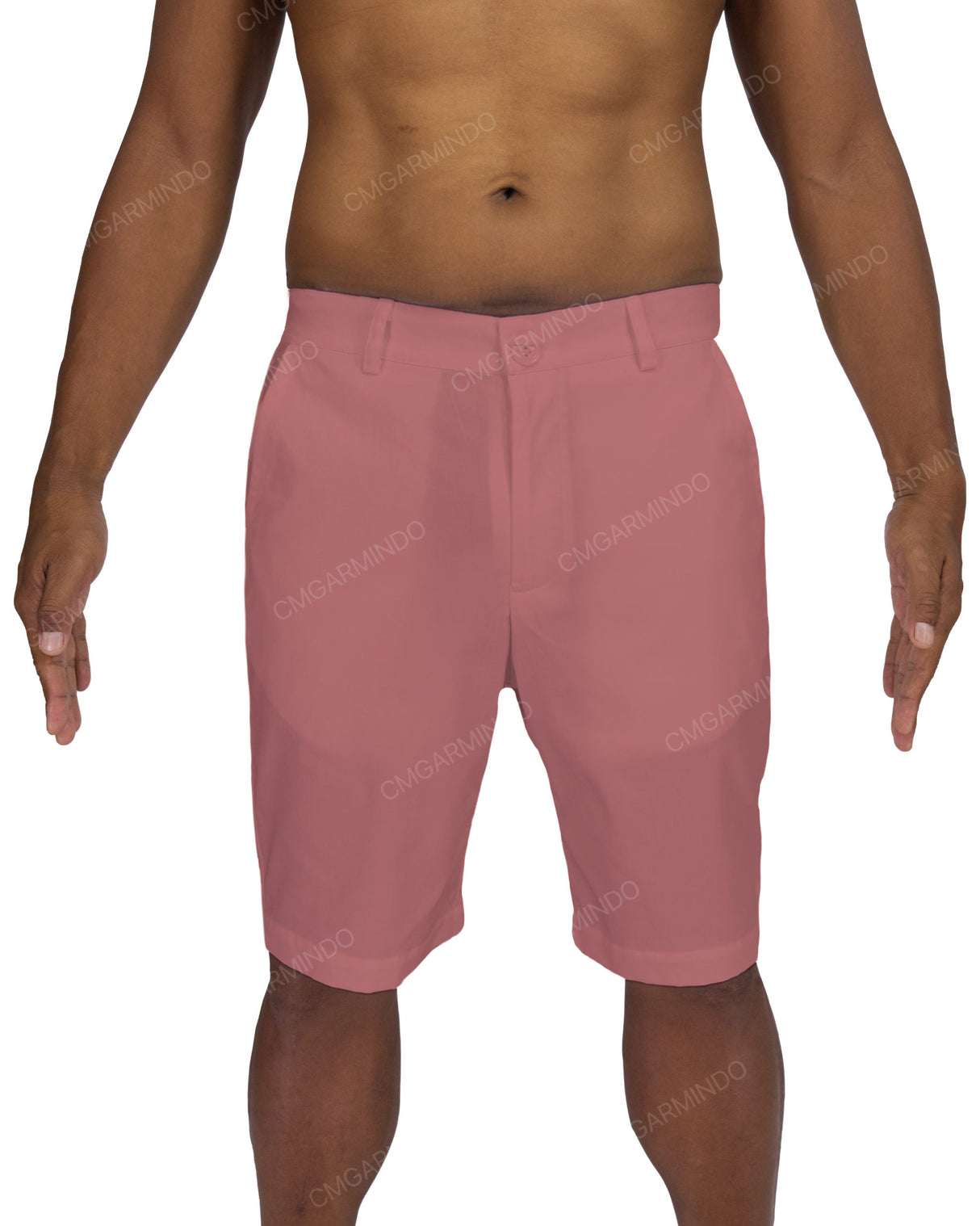 Slim Elastic Back Shorts