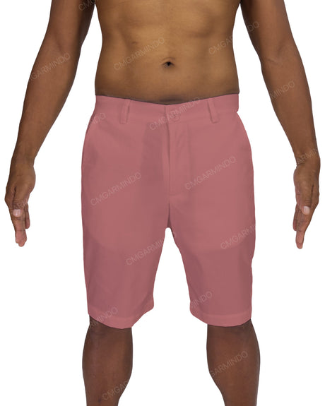 Slim Elastic Back Shorts