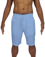 Slim Elastic Back Shorts