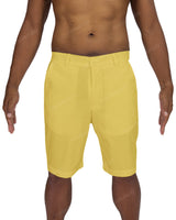 Slim Elastic Back Shorts