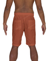 Slim Elastic Back Shorts
