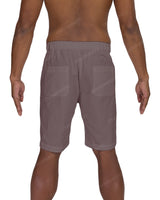 Slim Elastic Back Shorts