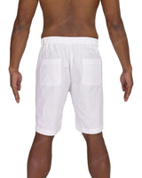 Slim Elastic Back Shorts