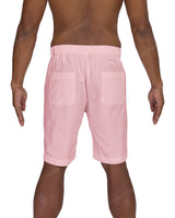 Slim Elastic Back Shorts