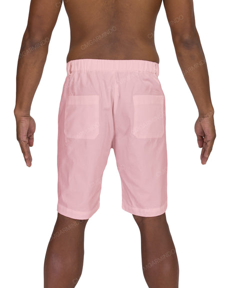 Slim Elastic Back Shorts