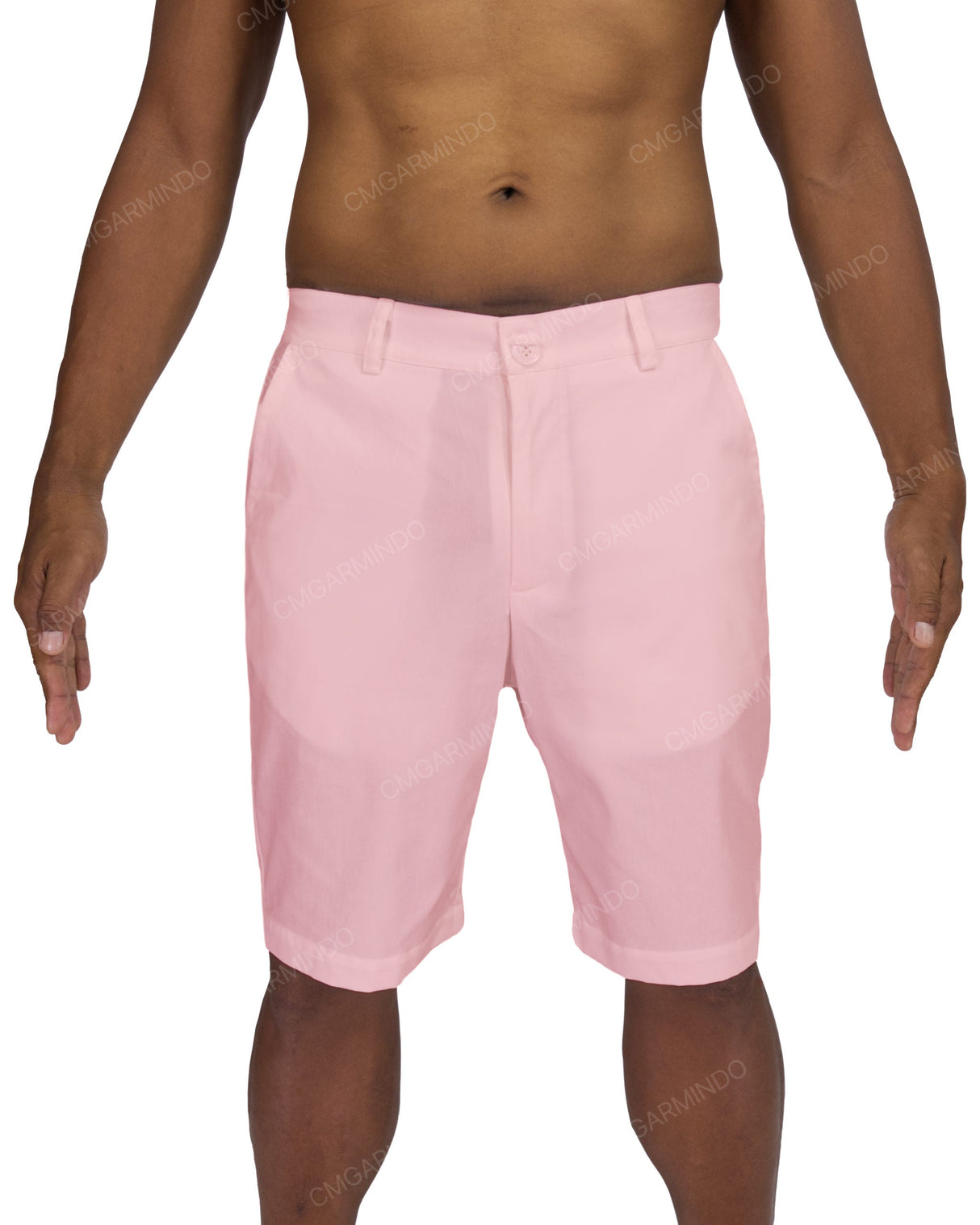 Slim Elastic Back Shorts