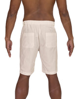 Slim Elastic Back Shorts