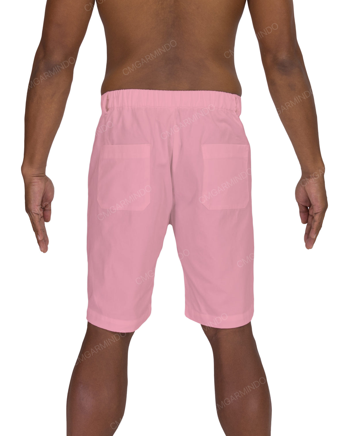 Slim Elastic Back Shorts
