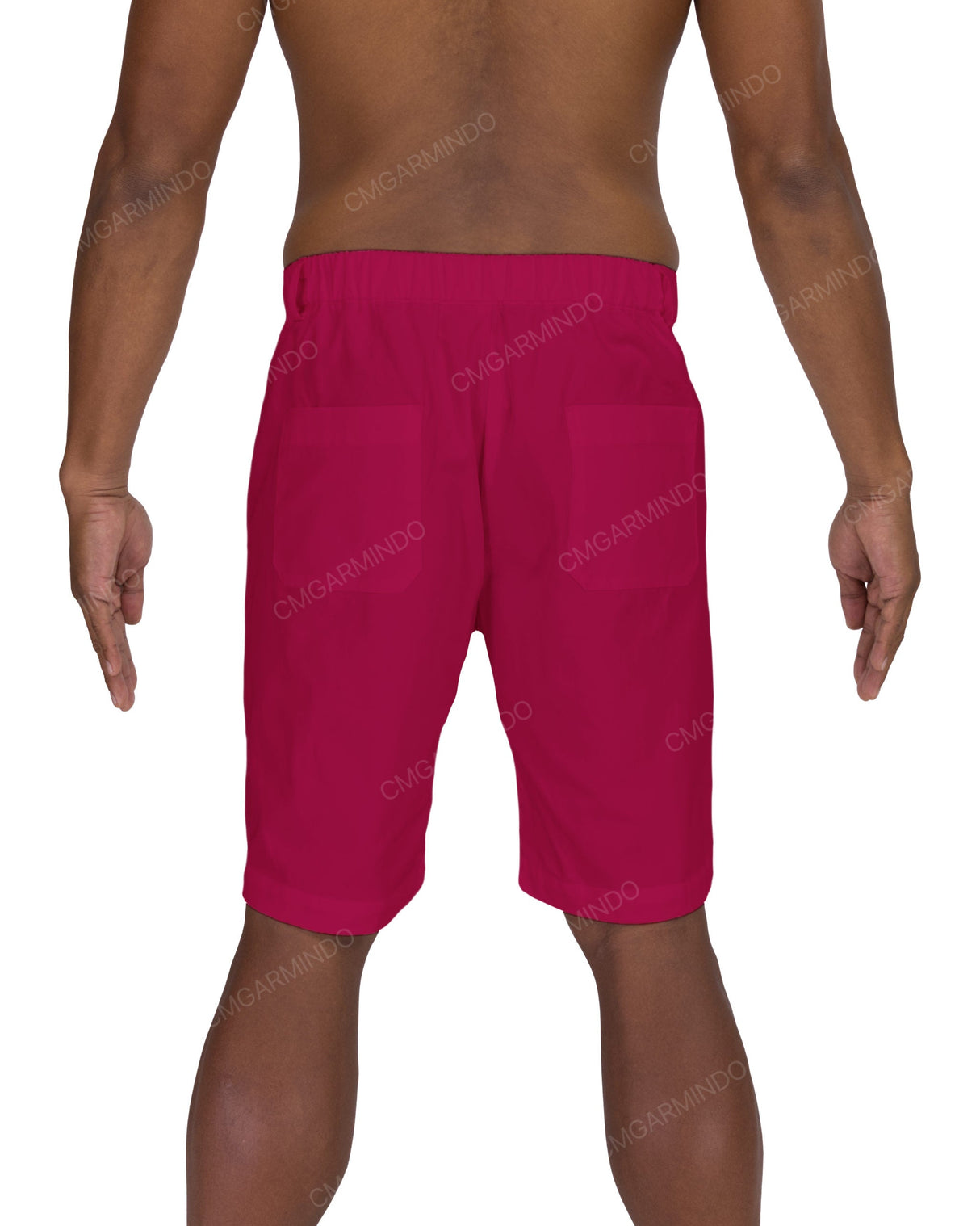 Slim Elastic Back Shorts