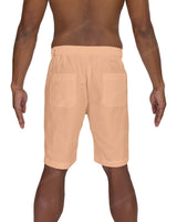 Slim Elastic Back Shorts