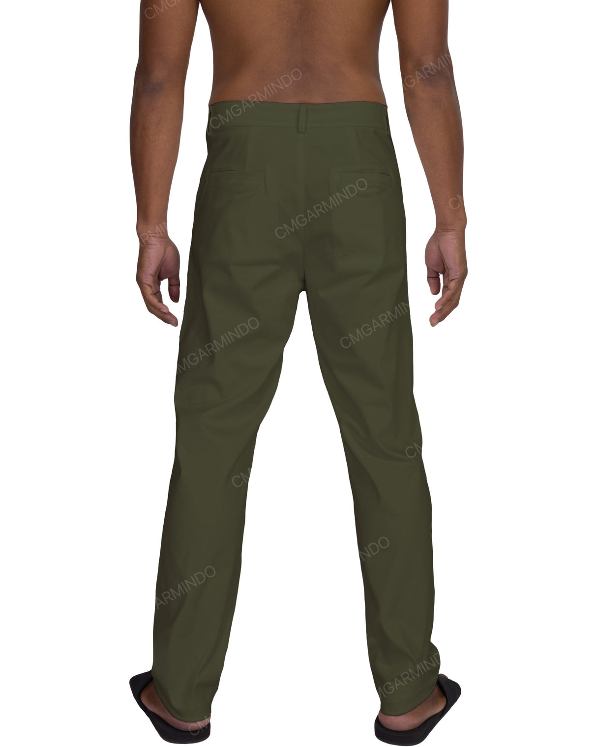 Slim Fixed Waist Pants