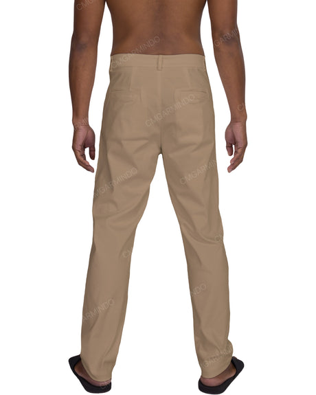 Slim Fixed Waist Pants