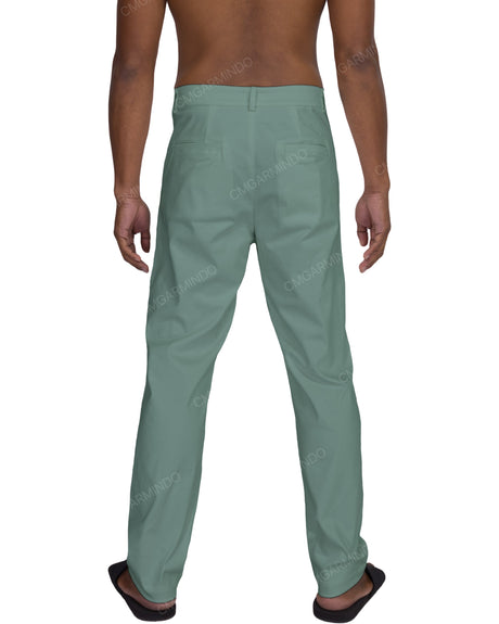 Slim Fixed Waist Pants