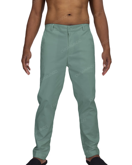 Slim Fixed Waist Pants