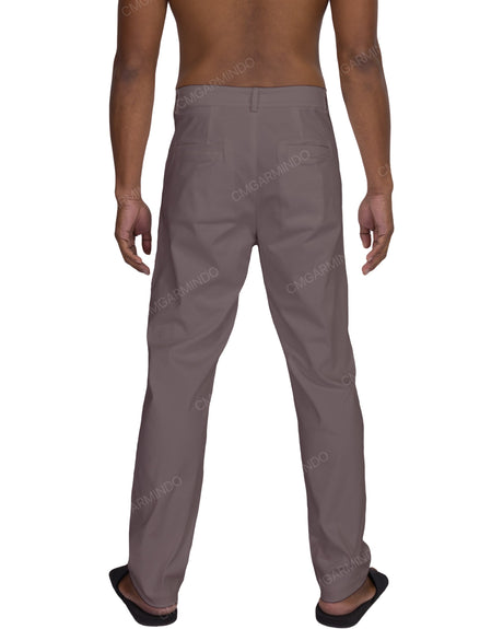 Slim Fixed Waist Pants