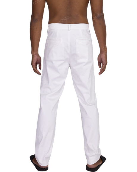 Slim Fixed Waist Pants