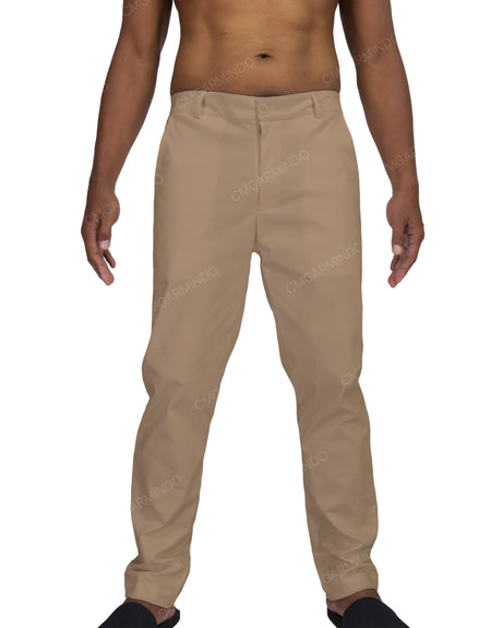 Slim Fixed Waist Pants