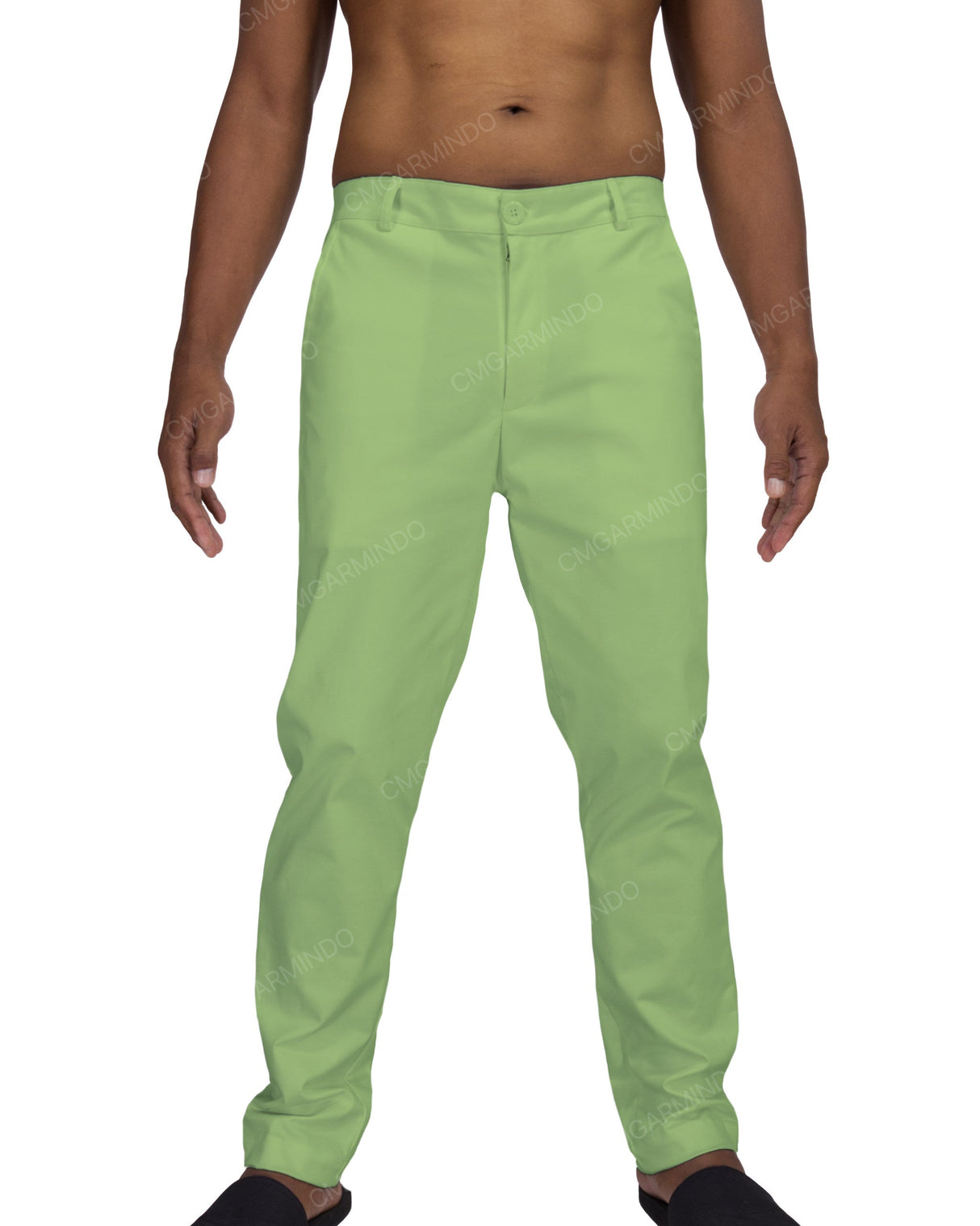 Slim Fixed Waist Pants