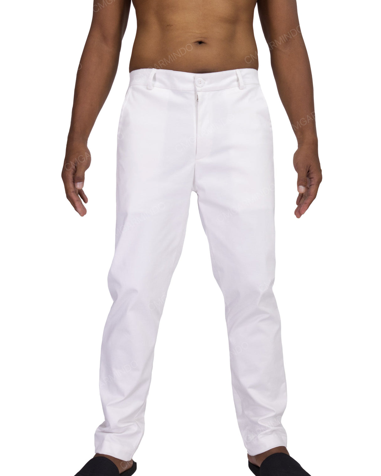 Slim Fixed Waist Pants