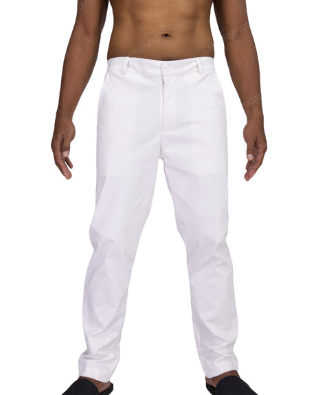 Slim Fixed Waist Pants