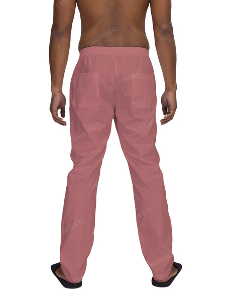 Slim Elastic Back Pants