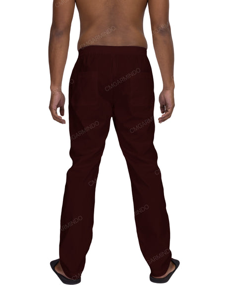 Slim Elastic Back Pants