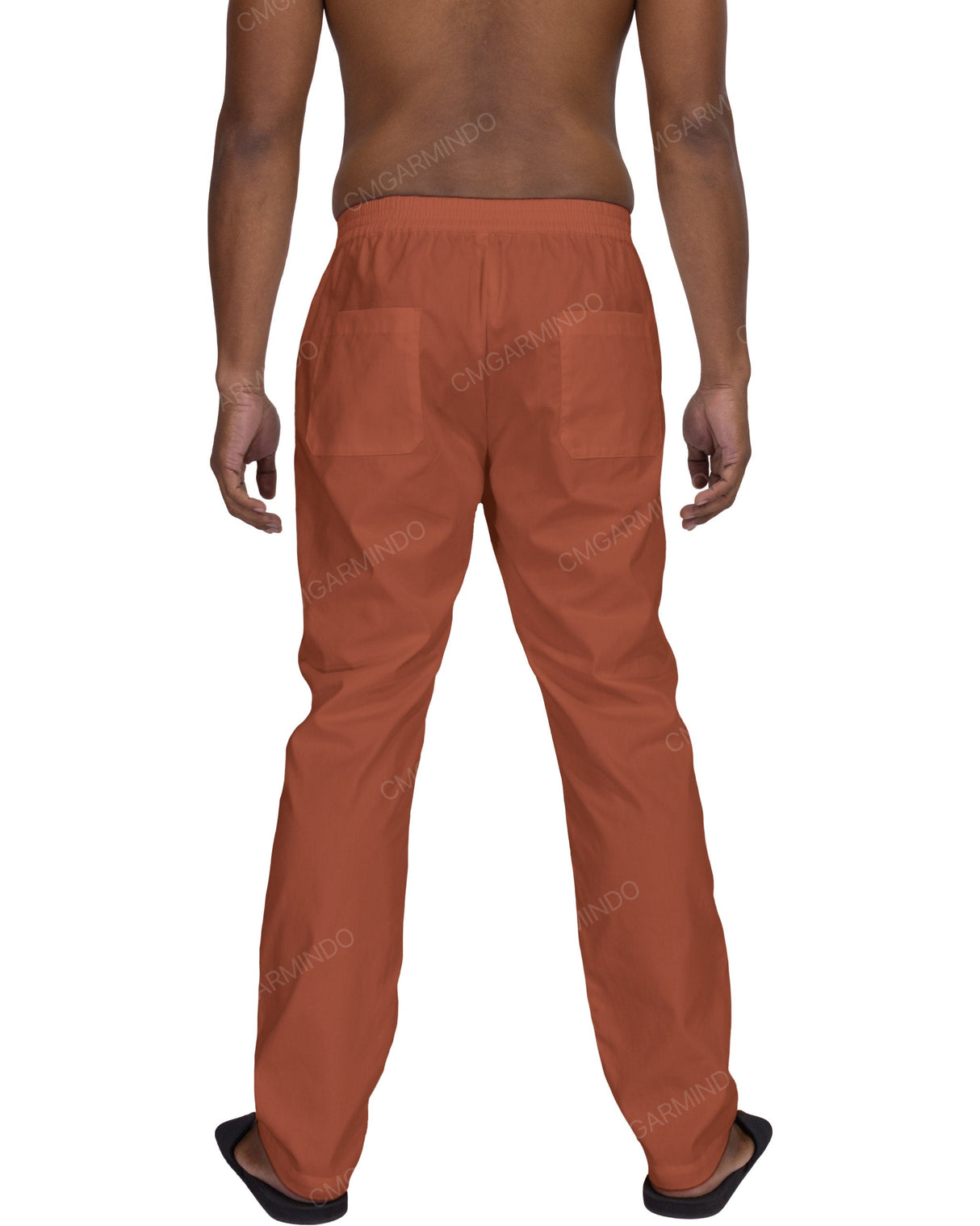 Slim Elastic Back Pants