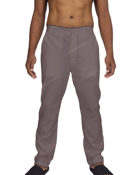 Slim Elastic Back Pants