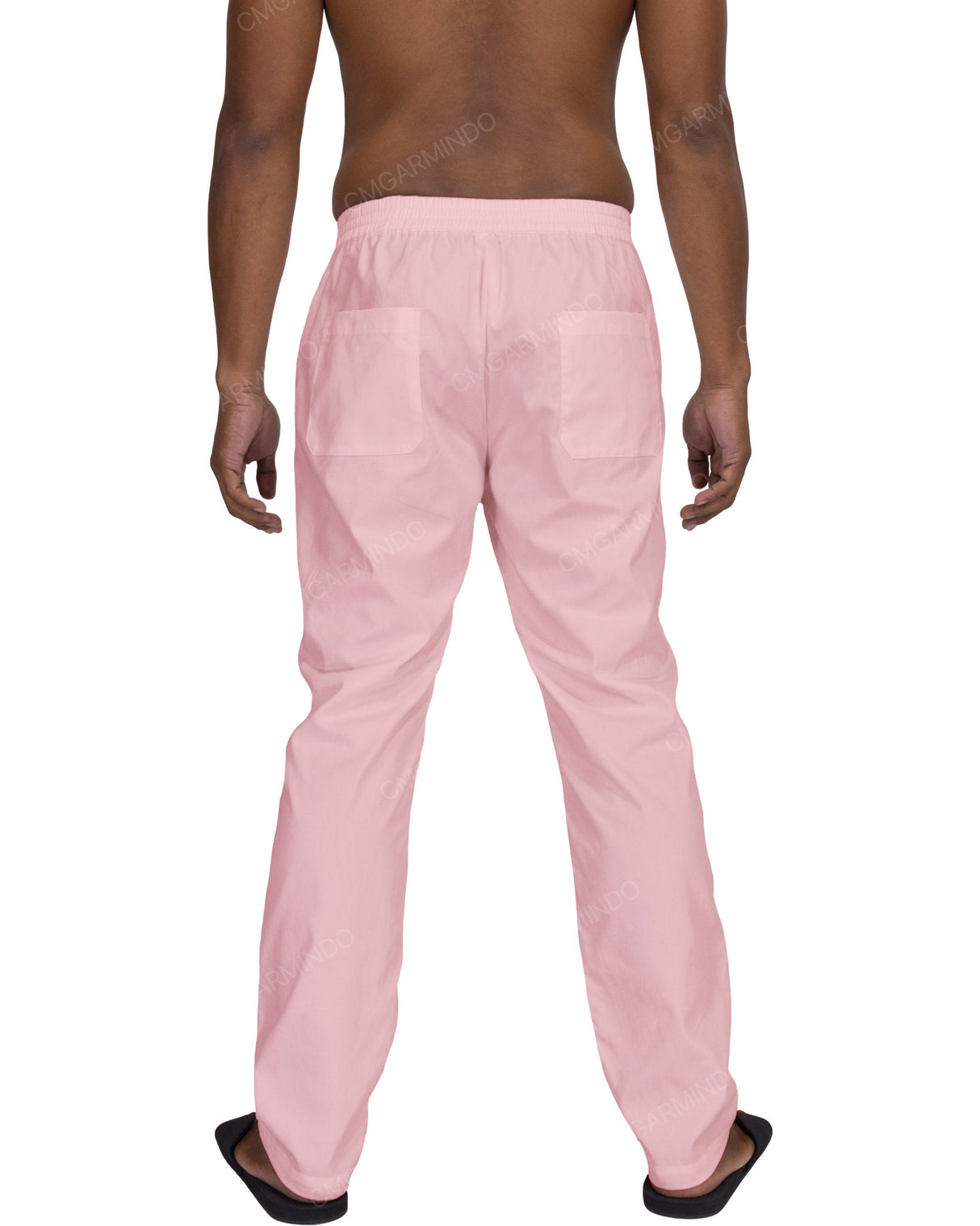 Slim Elastic Back Pants