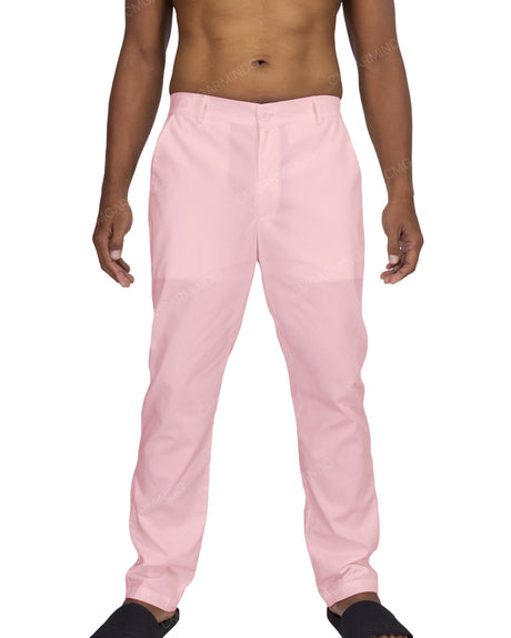 Slim Elastic Back Pants