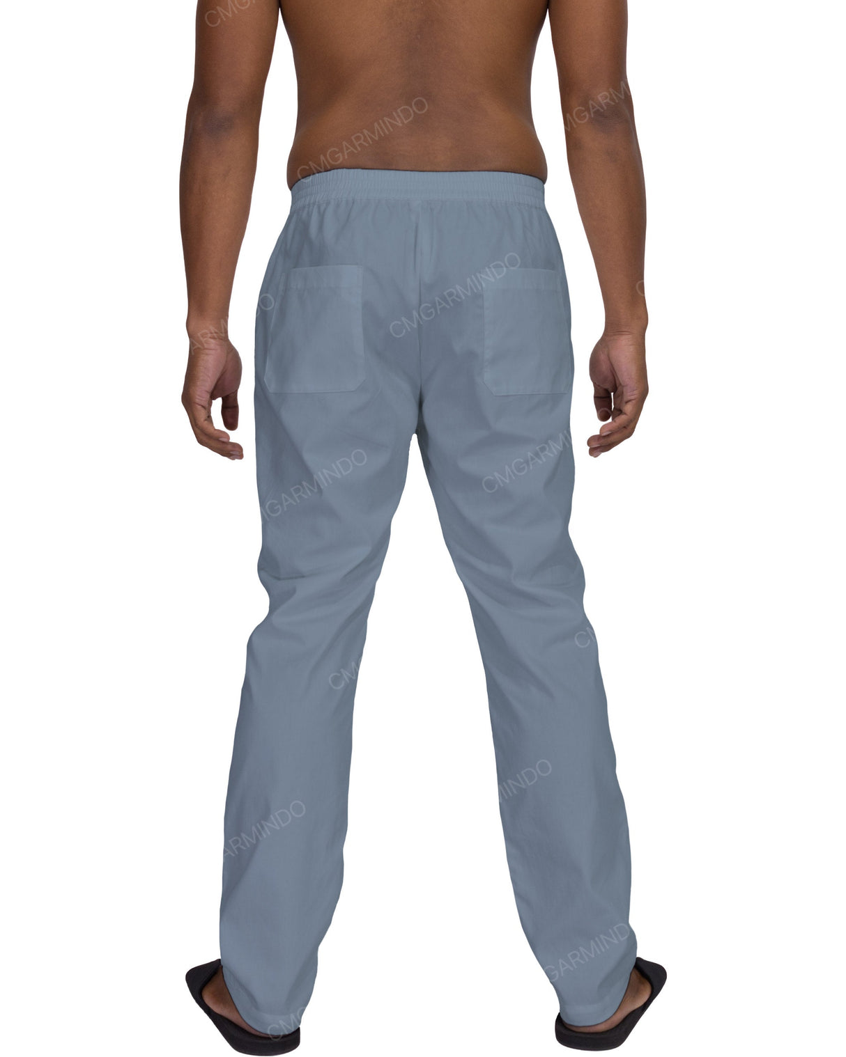 Slim Elastic Back Pants