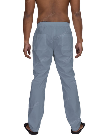Slim Elastic Back Pants