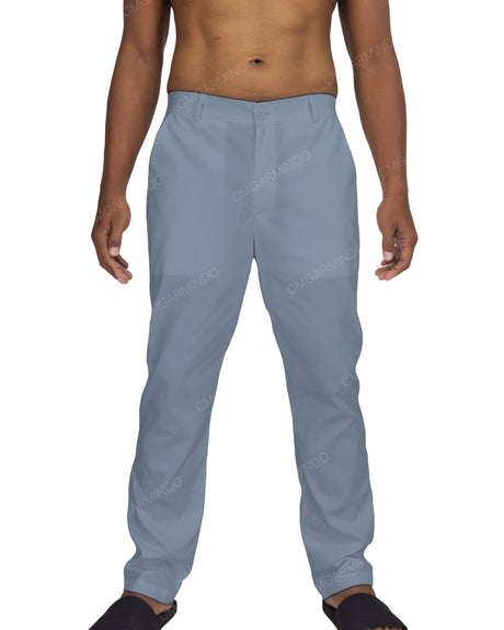 Slim Elastic Back Pants