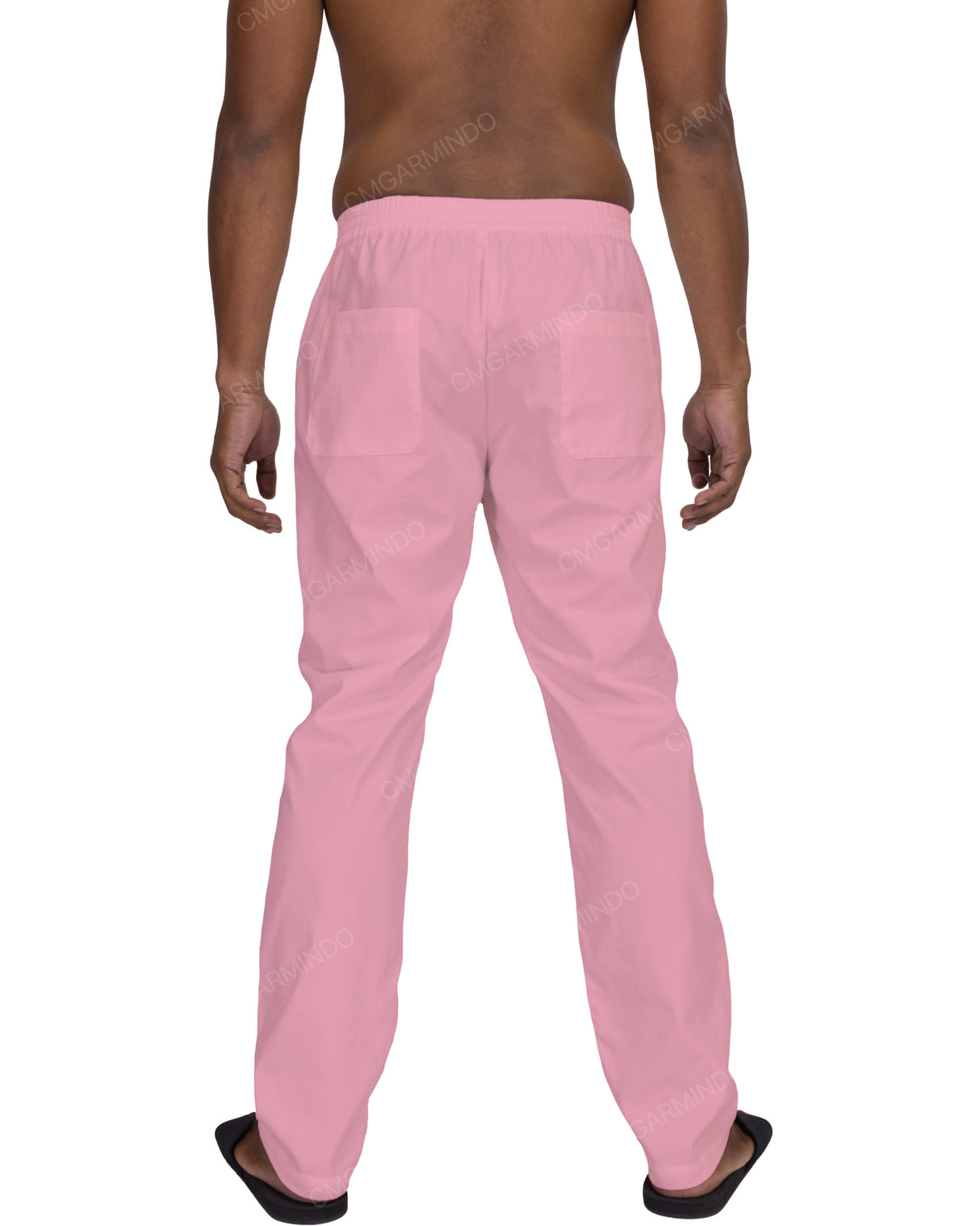 Slim Elastic Back Pants