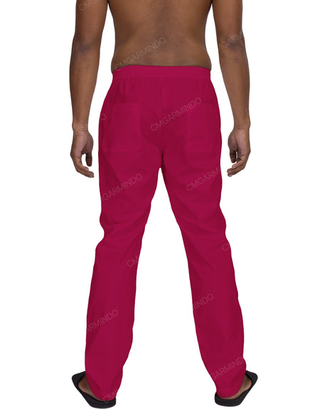 Slim Elastic Back Pants