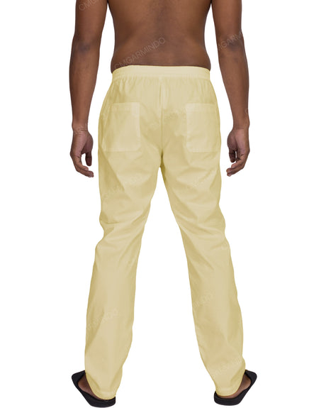 Slim Elastic Back Pants